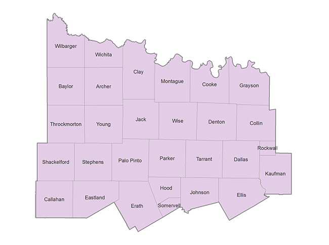 Mineral Wells Map